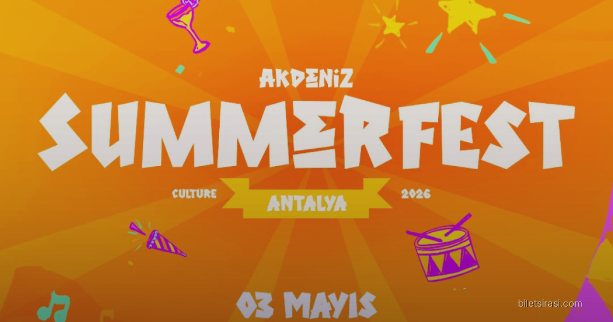 Antalya Konserleri | 4-10 Mayıs 2026