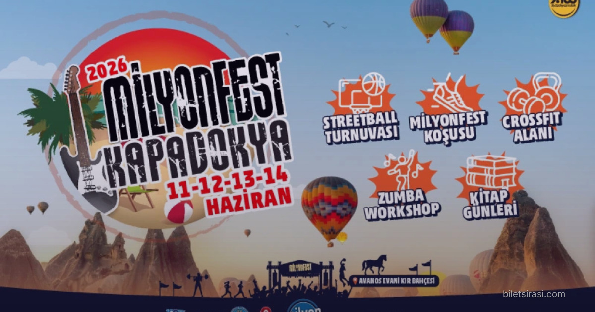 Nevşehir Konserleri | 8-14 Haziran 2026