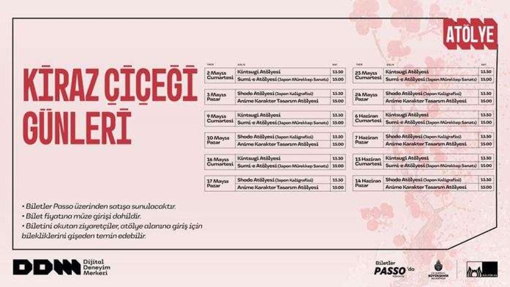 06 Haziran | Sumi-e (Japon Mürekkep Sanatı) Atölyesi