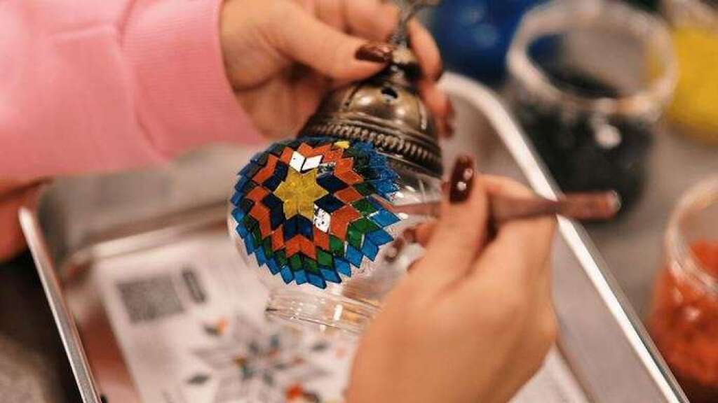 07 Mart | Mozaik Lamba Atölyesi