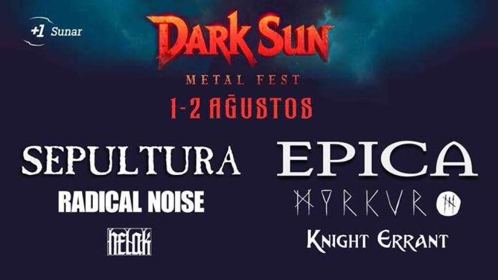 +1 Sunar: Dark Sun Metal Festival Kombine