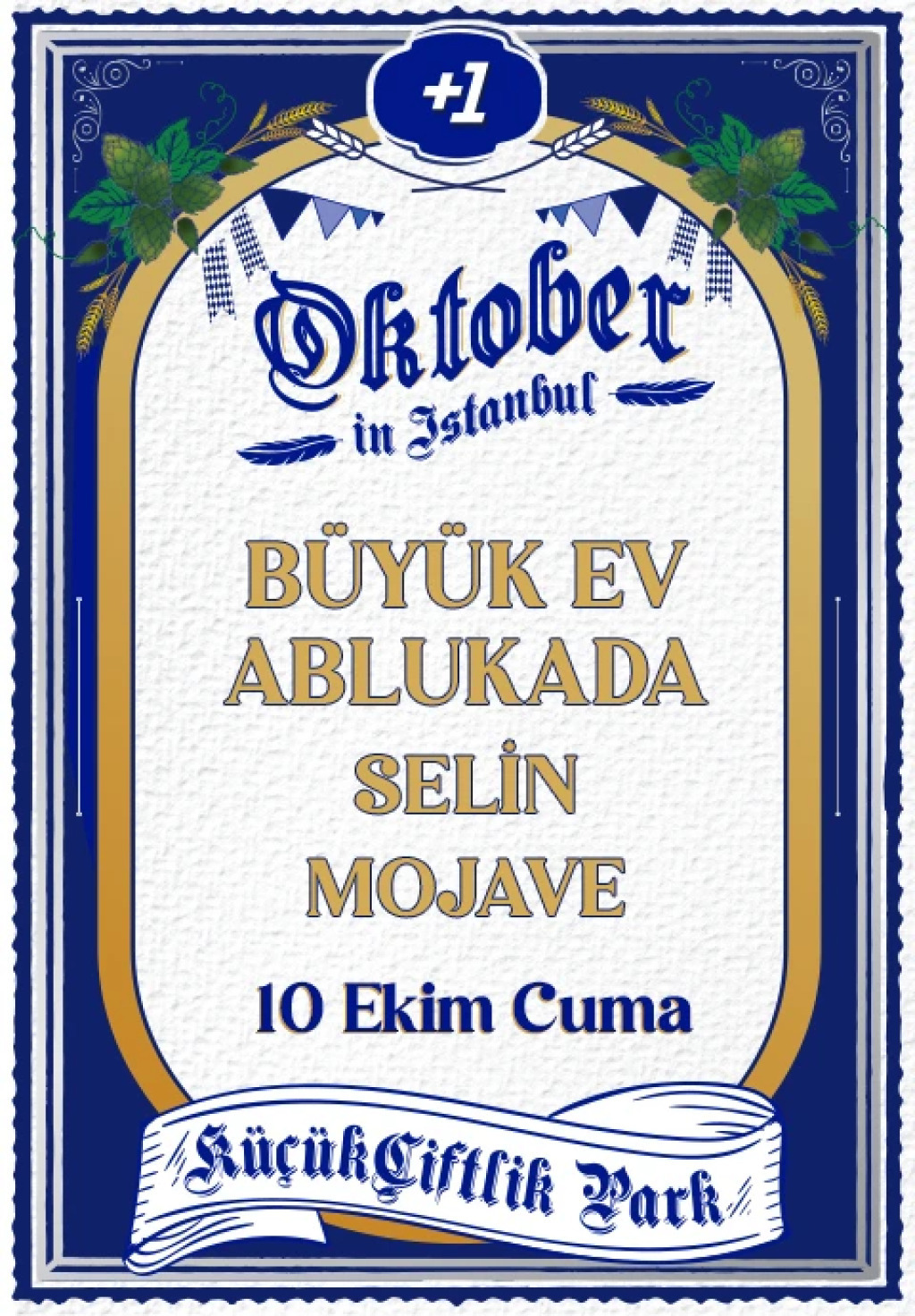 +1 Sunar: Oktober in İstanbul - Cuma