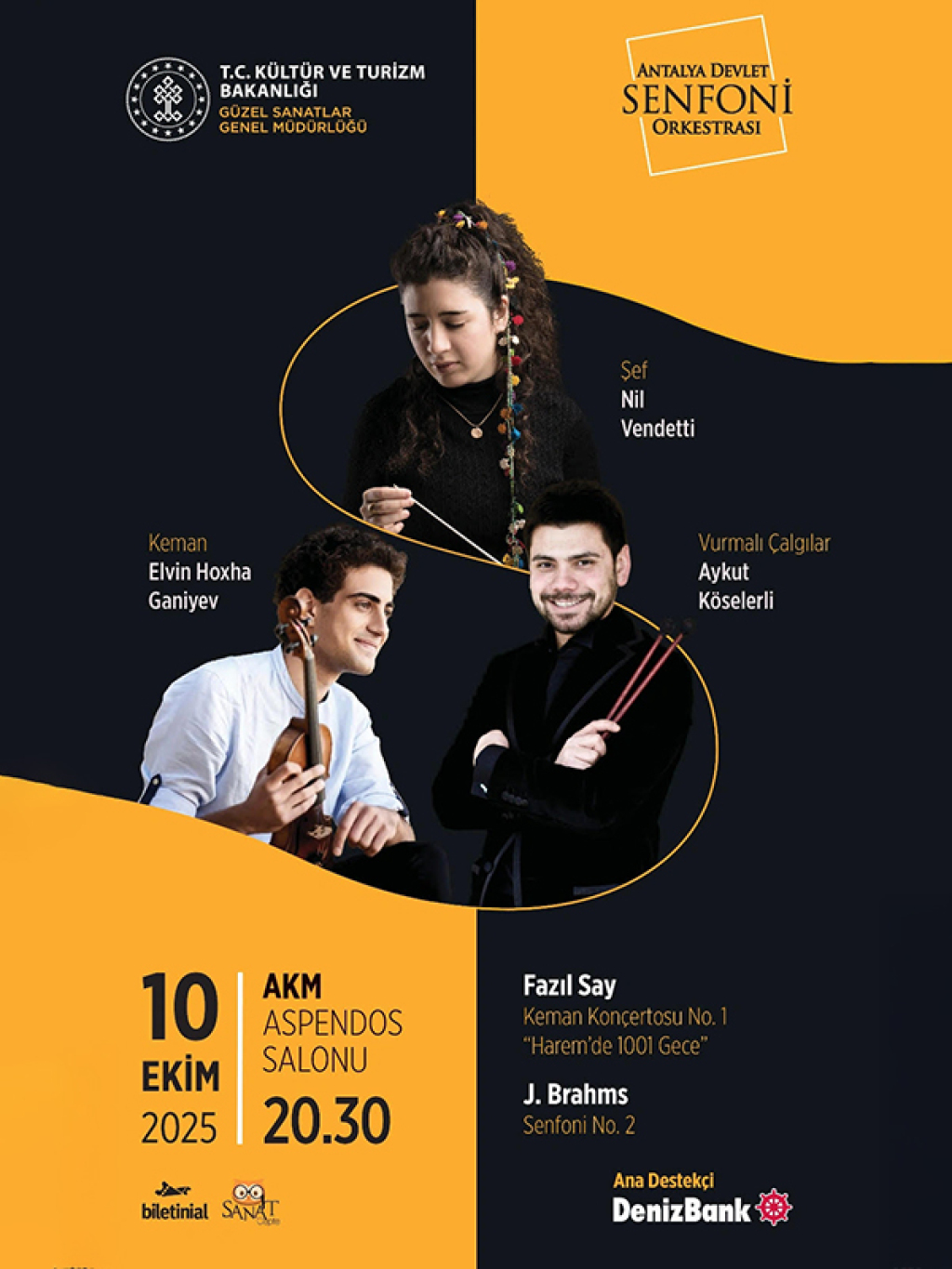 10 Ekim Konseri - Antalya Devlet Senfoni Orkestrası
