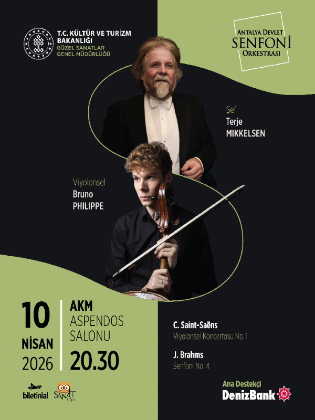 10 Nisan Konseri - Antalya Devlet Senfoni Orkestrası