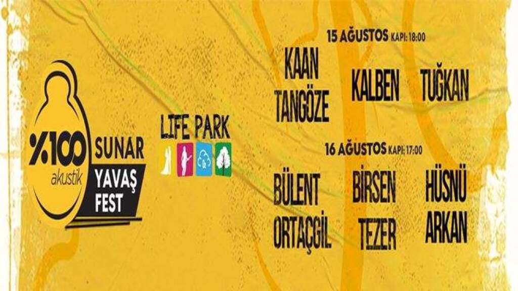 %100 Akustik : Yavaş Fest