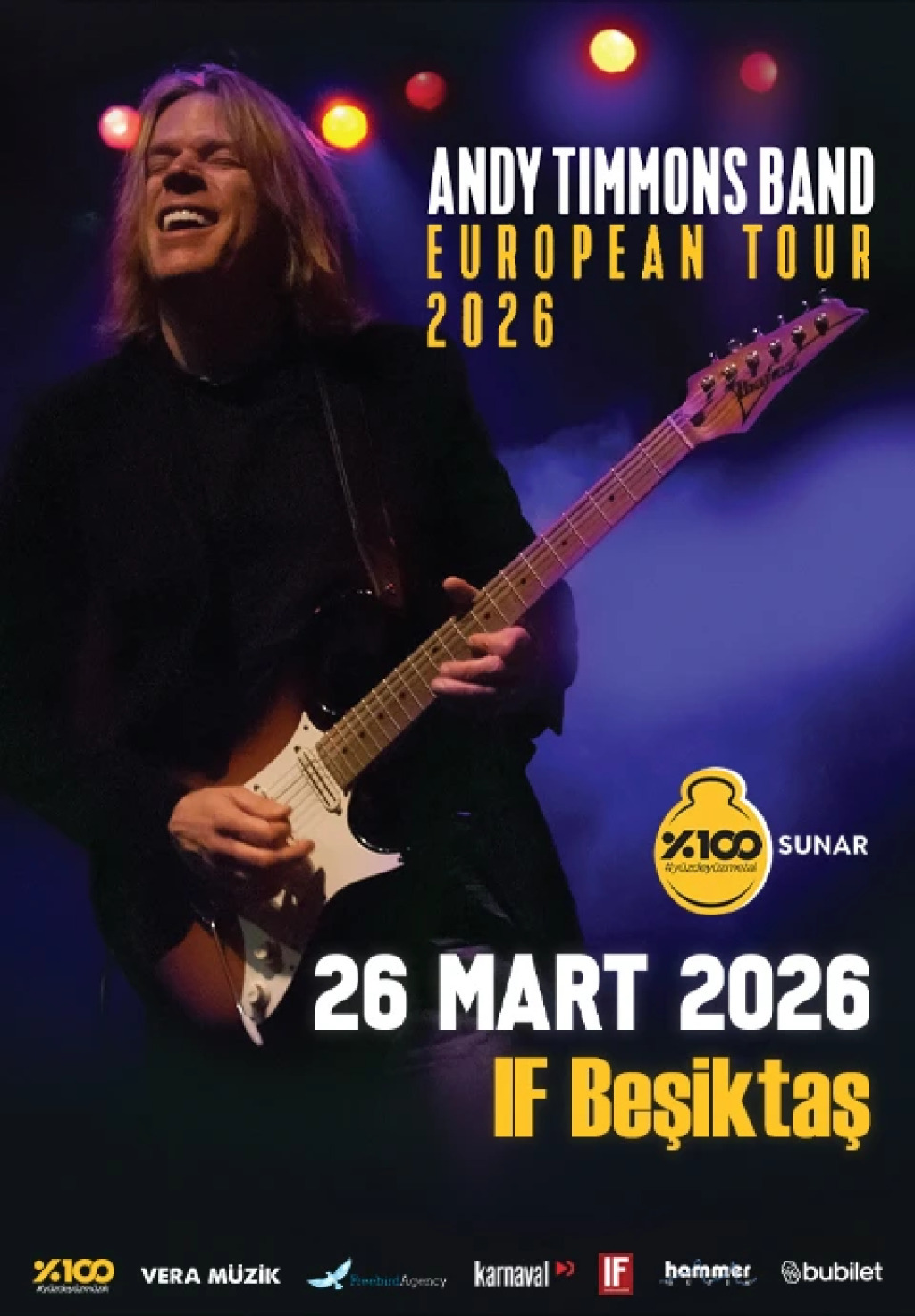 %100 Metal Sunar: Andy Timmons