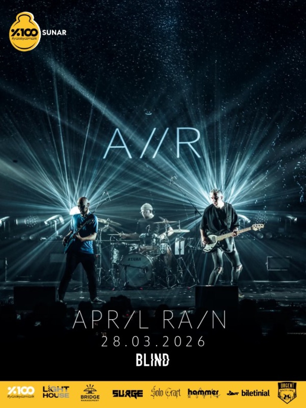 %100 Metal Sunar: April Rain