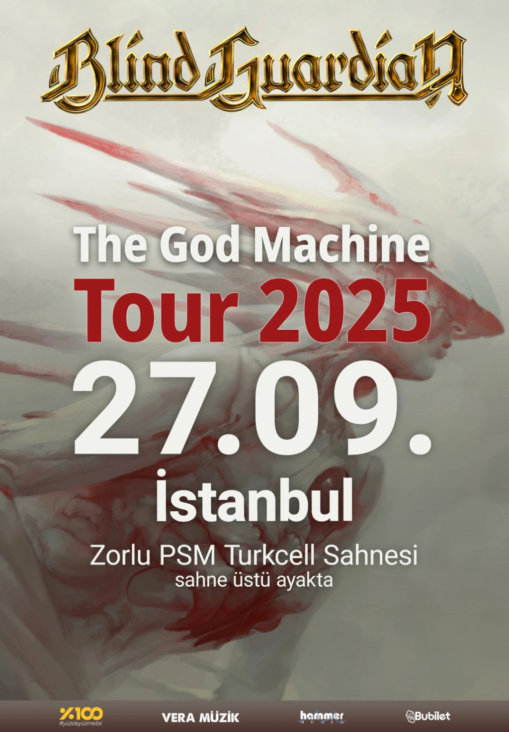 %100 Metal Sunar: Blind Guardian | İstanbul
