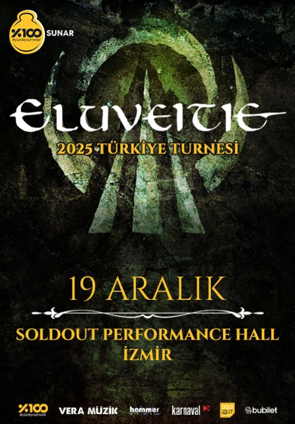 %100 Metal Sunar: Eluveitie | İzmir