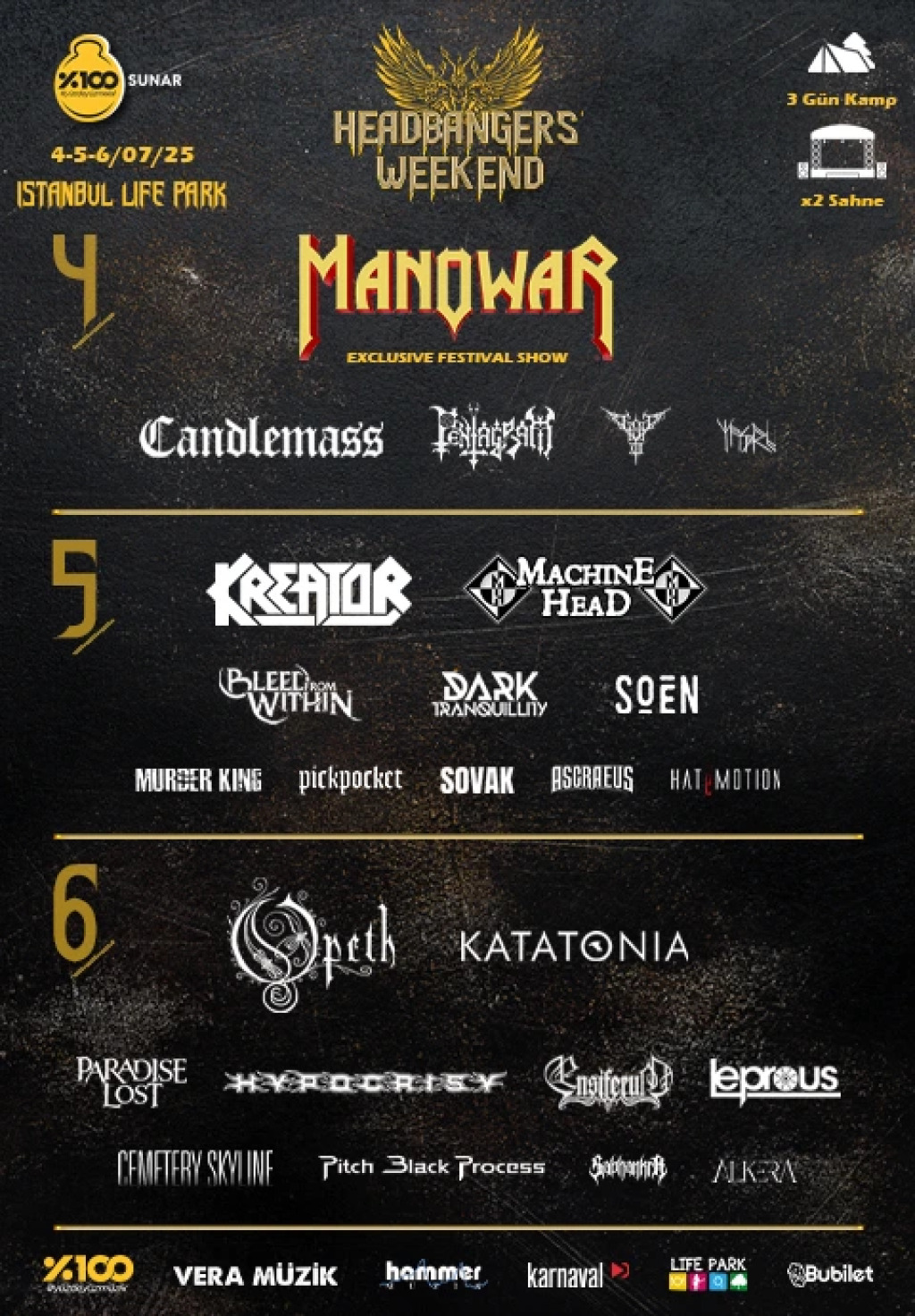 %100 Metal Sunar: Headbangers' Weekend