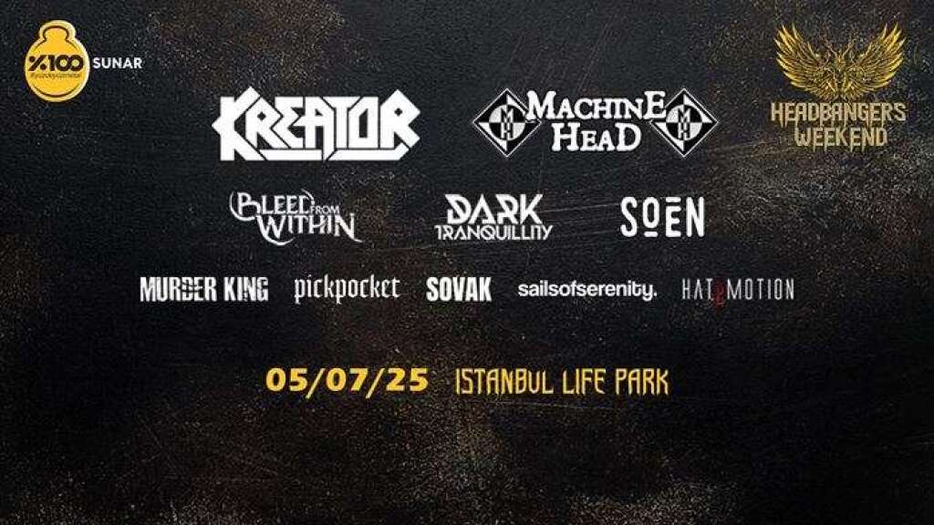 %100 Metal Sunar: Headbangers' Weekend | 2. Gün | 5 Temmuz 2025