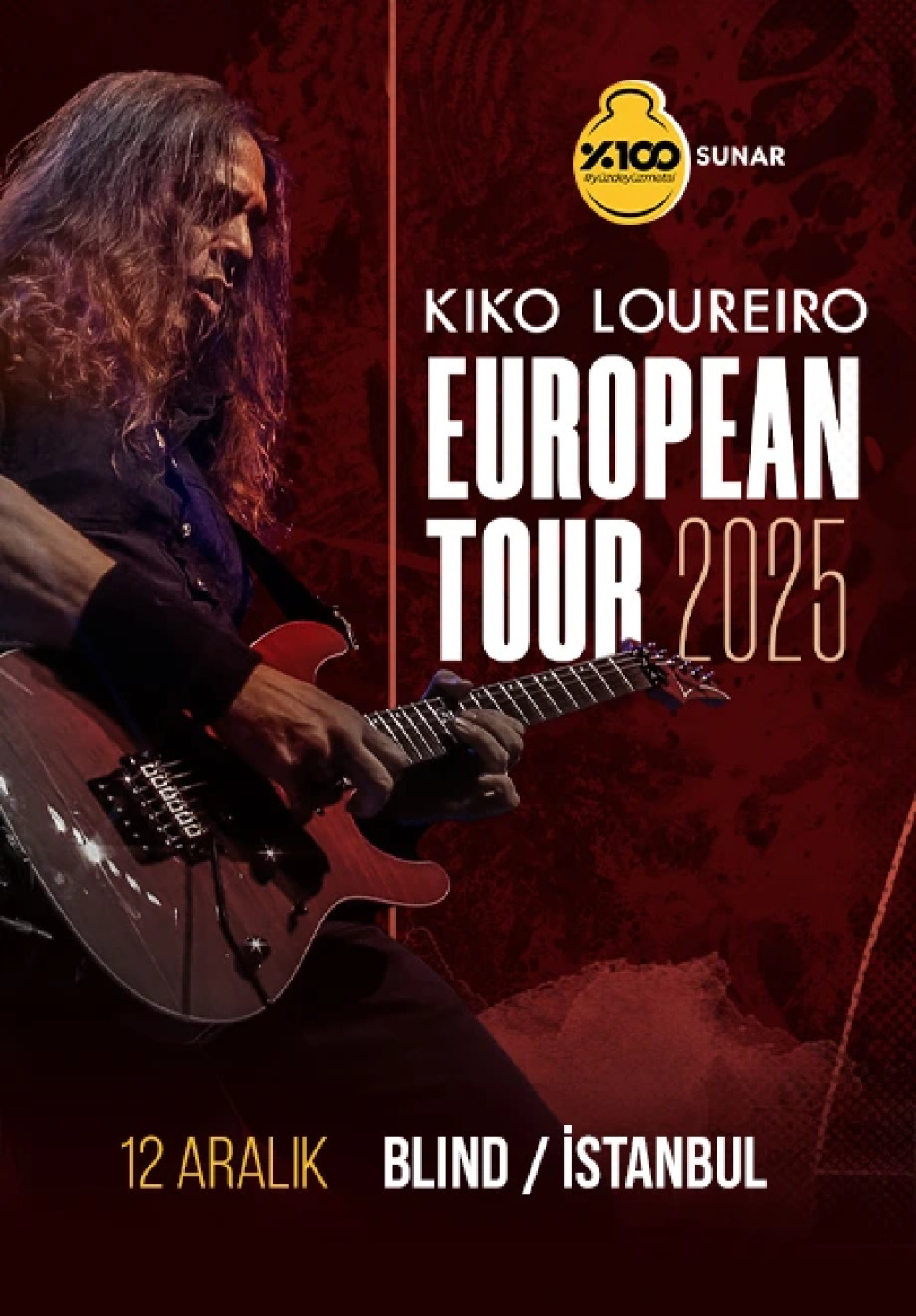 %100 Metal Sunar: Kiko Loureiro | İstanbul