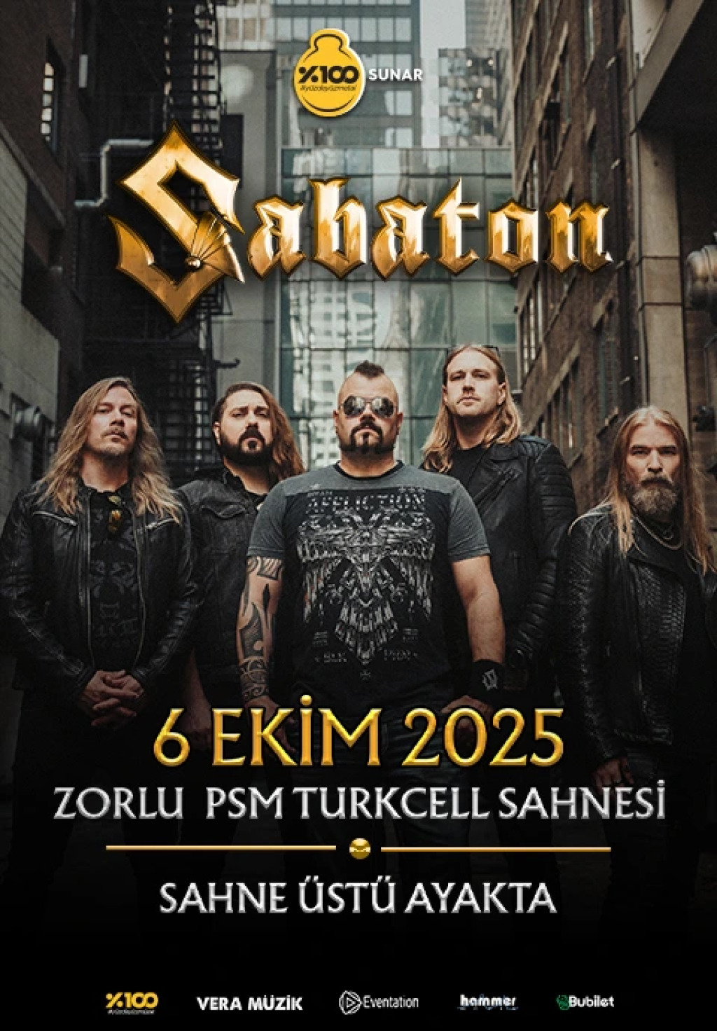 %100 Metal Sunar: Sabaton