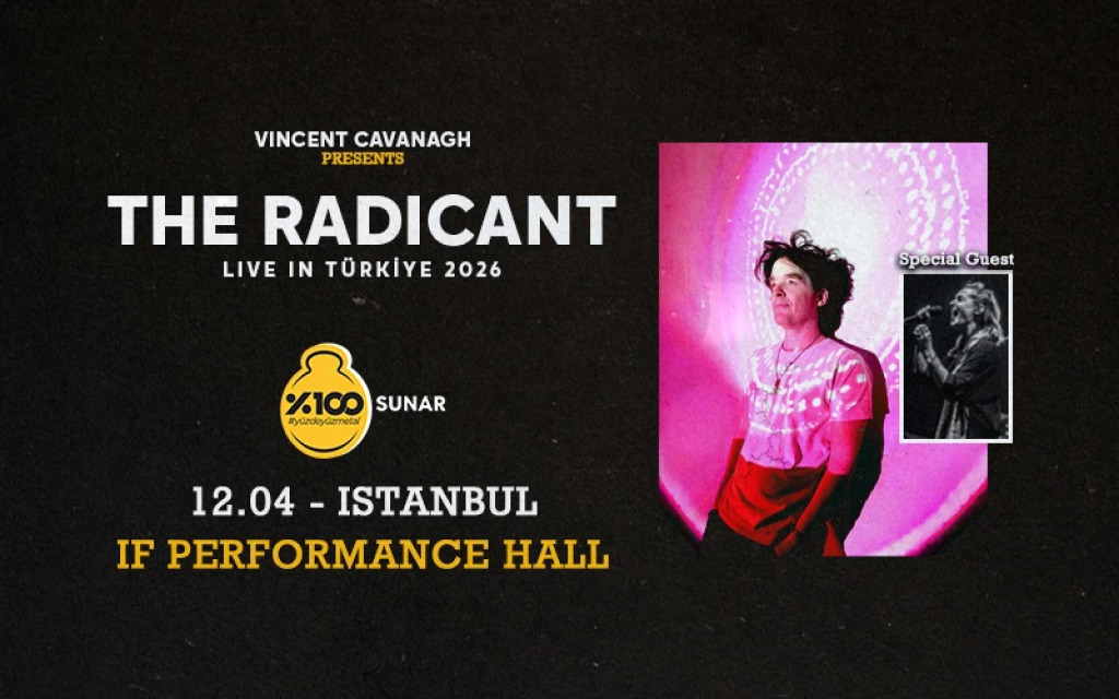 %100 Metal Sunar: The Radicant + Selected Anathema Songs with Lee Douglas | İstanbul
