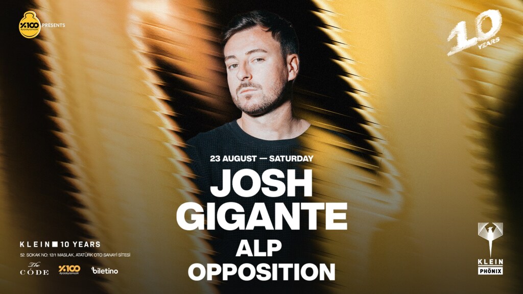 %100 Müzik presents: Josh Gigante | Klein Phönix