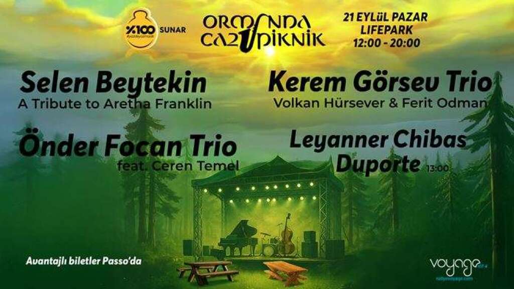 %100 Müzik Sunar: Ormanda Caz & Piknik