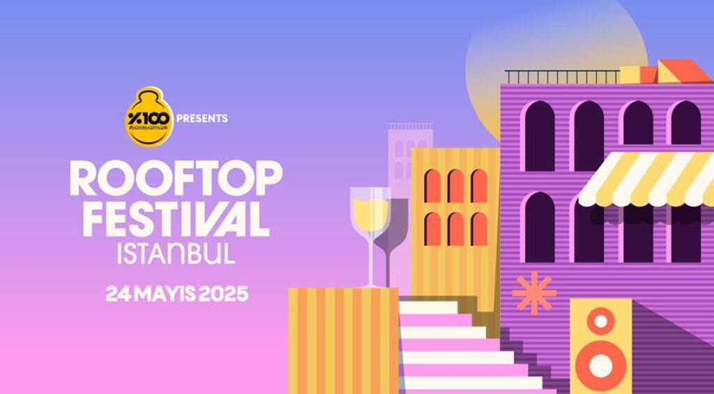 %100 Müzik Sunar: Rooftop Festival Istanbul 2025 Summer Edition