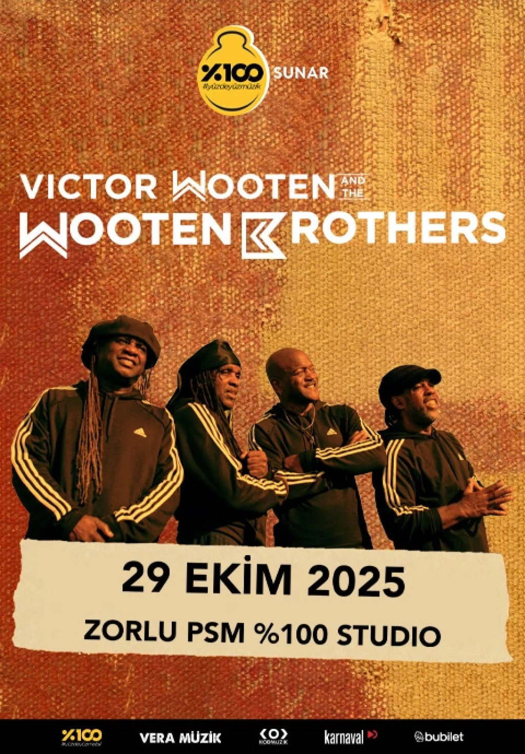 %100 Müzik Sunar: Victor Wooten and the Wooten Brothers