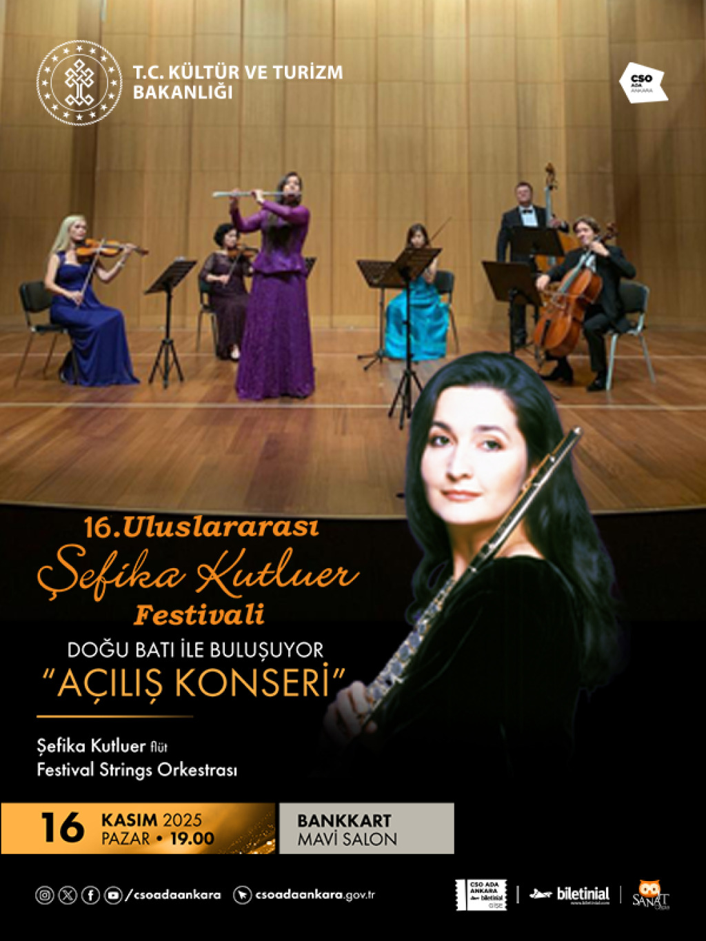 16.Uluslararası Şefika Kutluer Festivali Doğu Batı İle Buluşuyor – Açılış