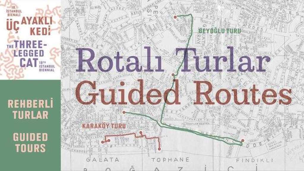 18. İstanbul Bienali Rotalı Rehberli Turlar / Karaköy Rotası