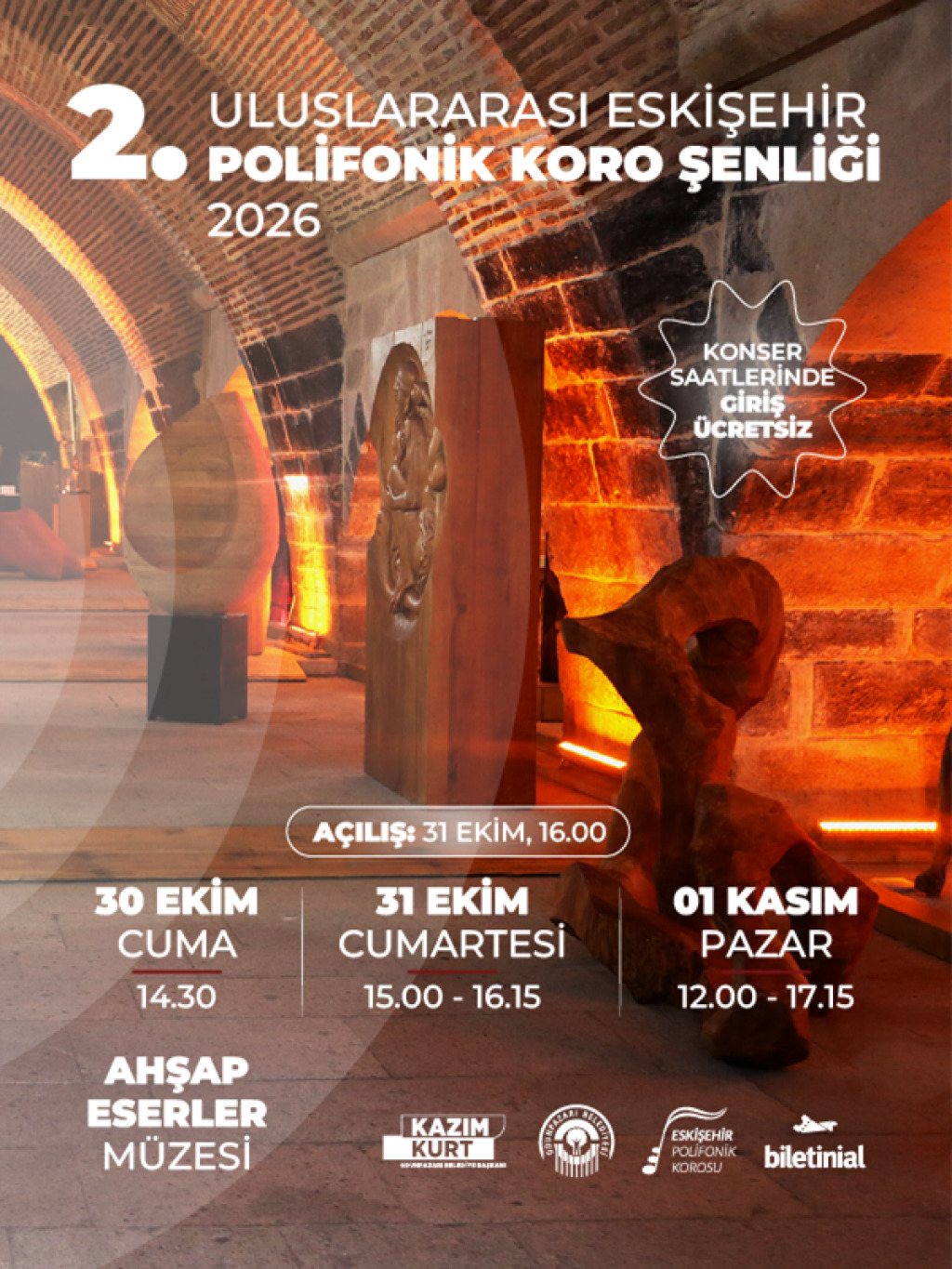 2. Uluslararası Eskişehir Polifonik Koro Şenliği