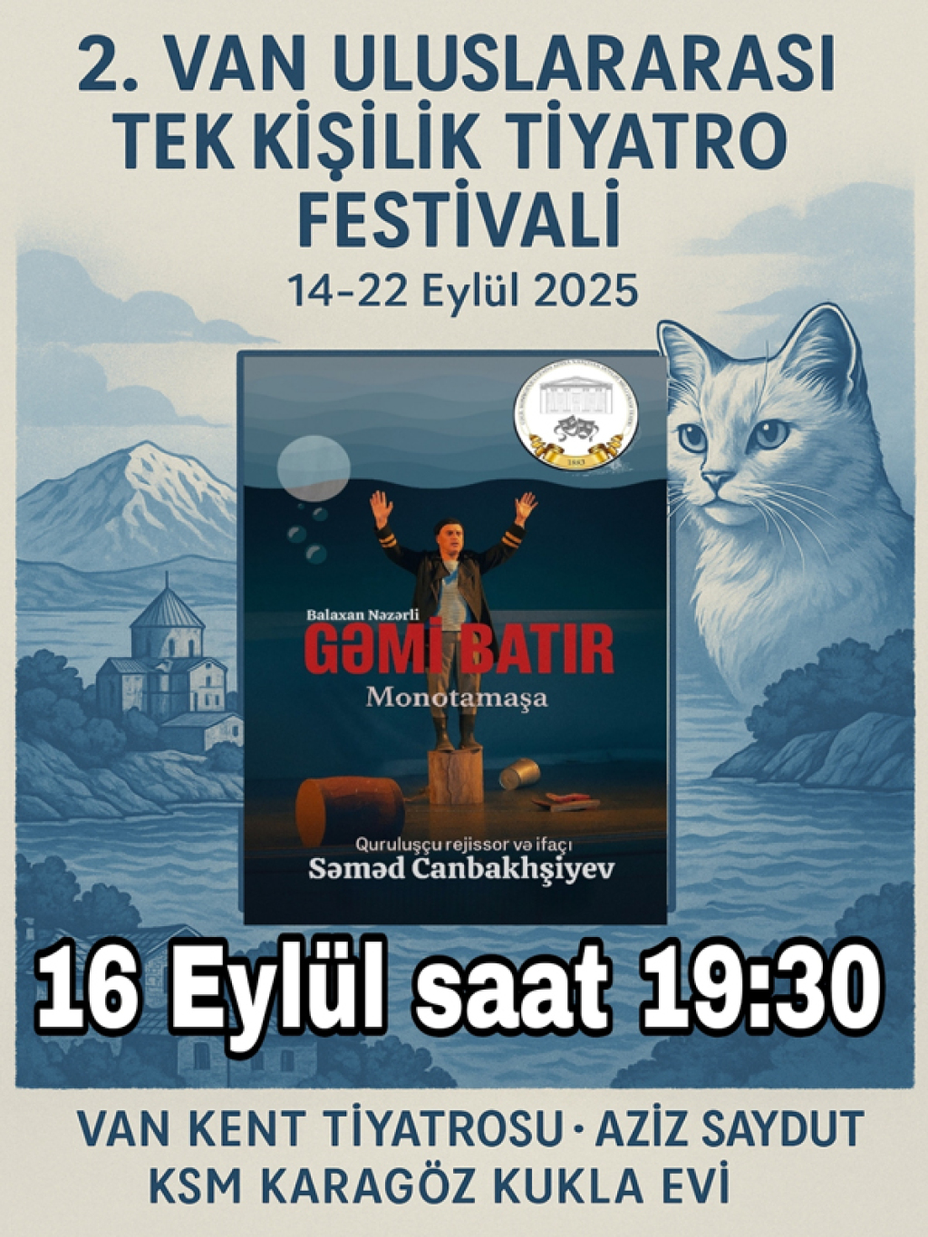 2. Van Uluslararası Tek Kişilik Tiyatro