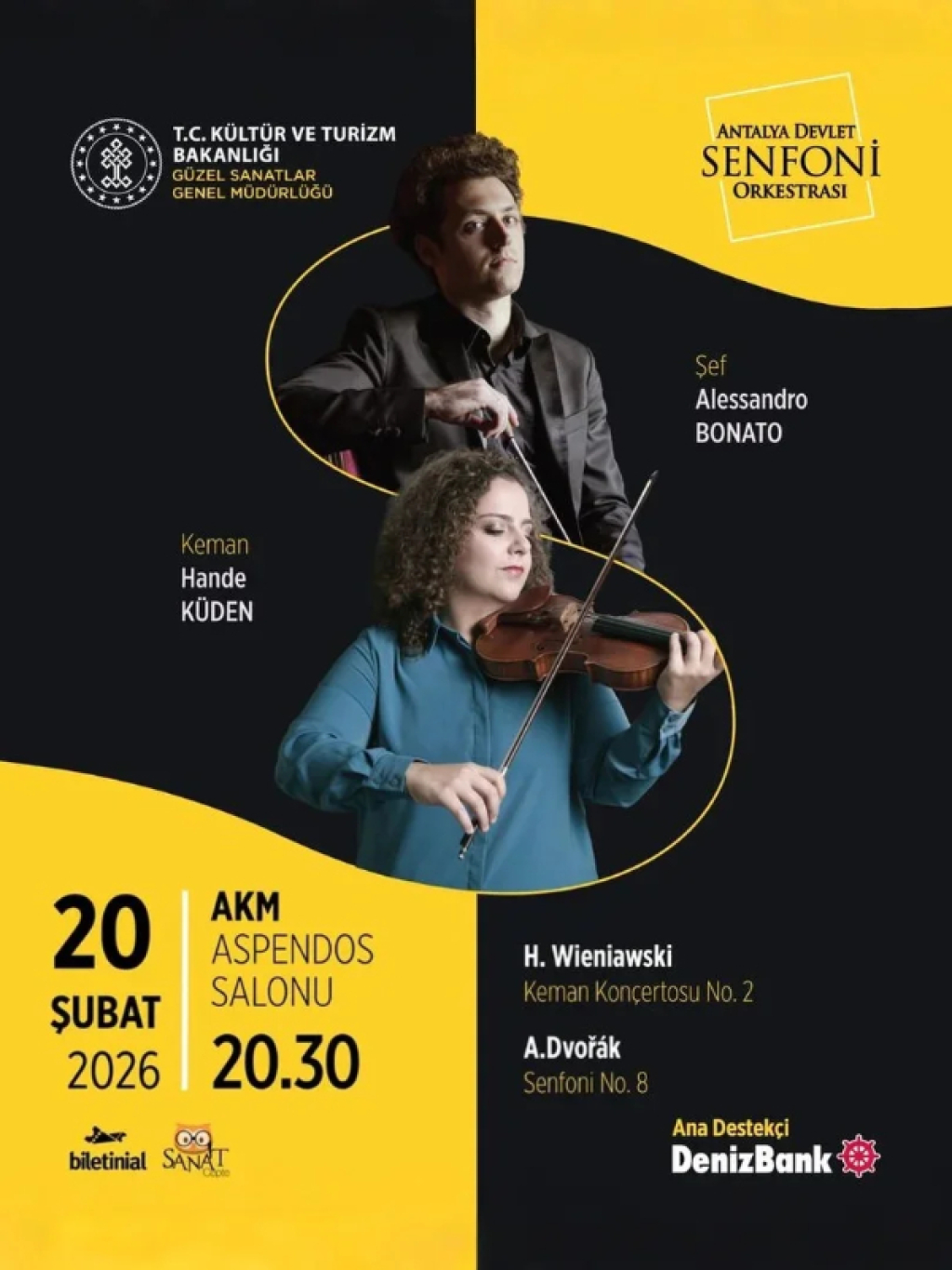 20 Şubat Konseri - Antalya Devlet Senfoni Orkestrası