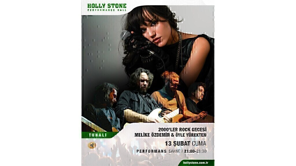 2000'ler Rock Gecesi Melike Özdemir & Öyle Yürekten