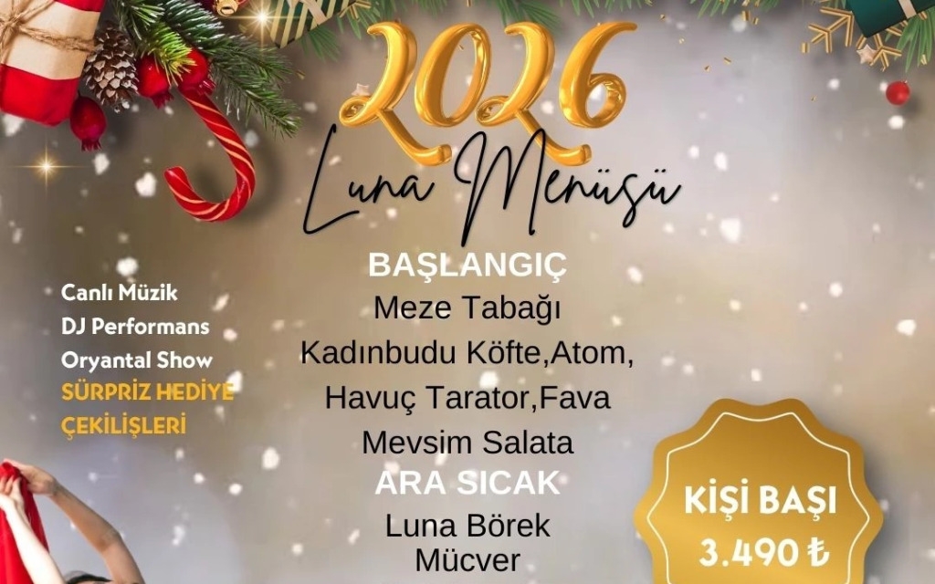 2026 Luna Yılbaşı Partisi | Canlı Müzik & Oryantal