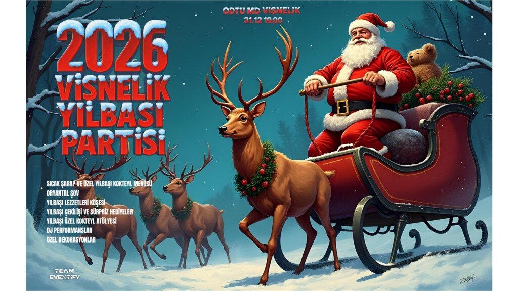 2026 Vişnelik Yılbaşı Partisi - ODTU MD Vişnelik - 31.12 - 19.00