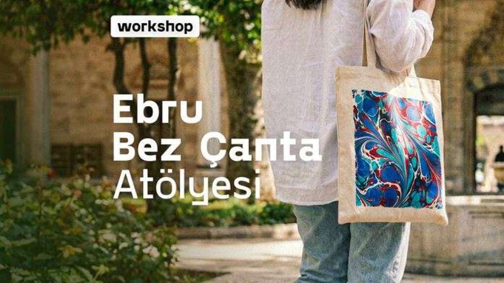 21 Haziran | Ebru ile Bez Çanta Tasarım Atölyesi