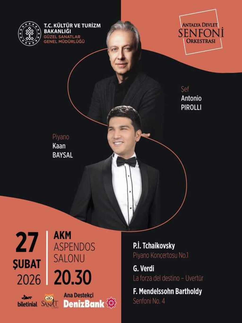27 Şubat Konseri - Antalya Devlet Senfoni Orkestrası