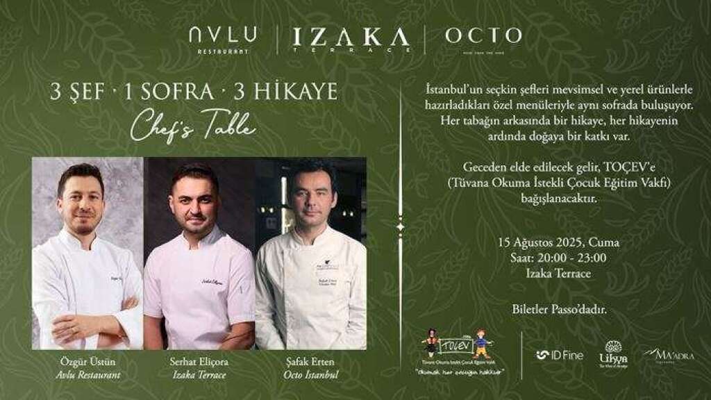 3 Şef 1 Sofra 3 Hikâye