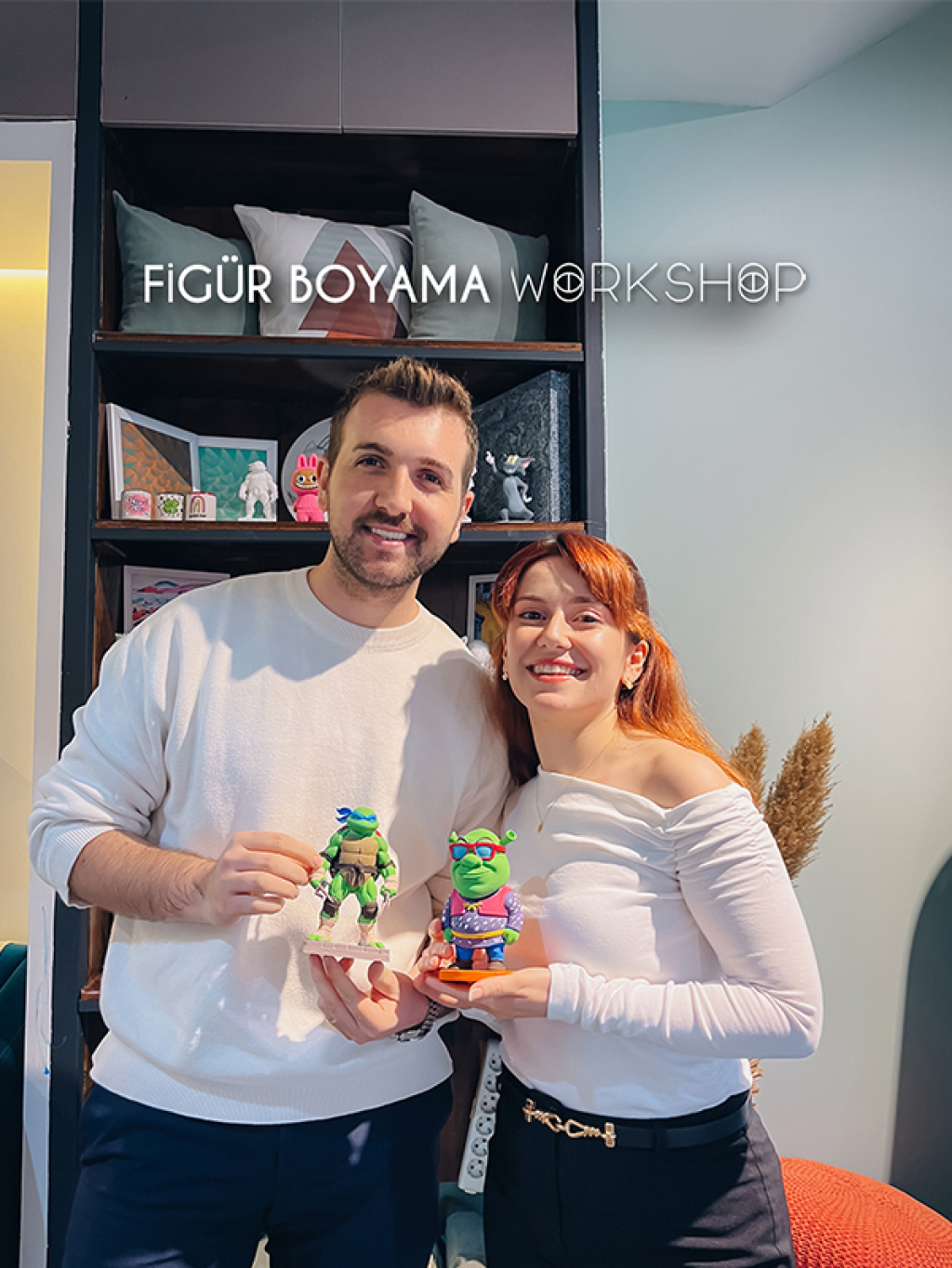 3D Figür Boyama Workshop: Sosyal Sanathane Ankara