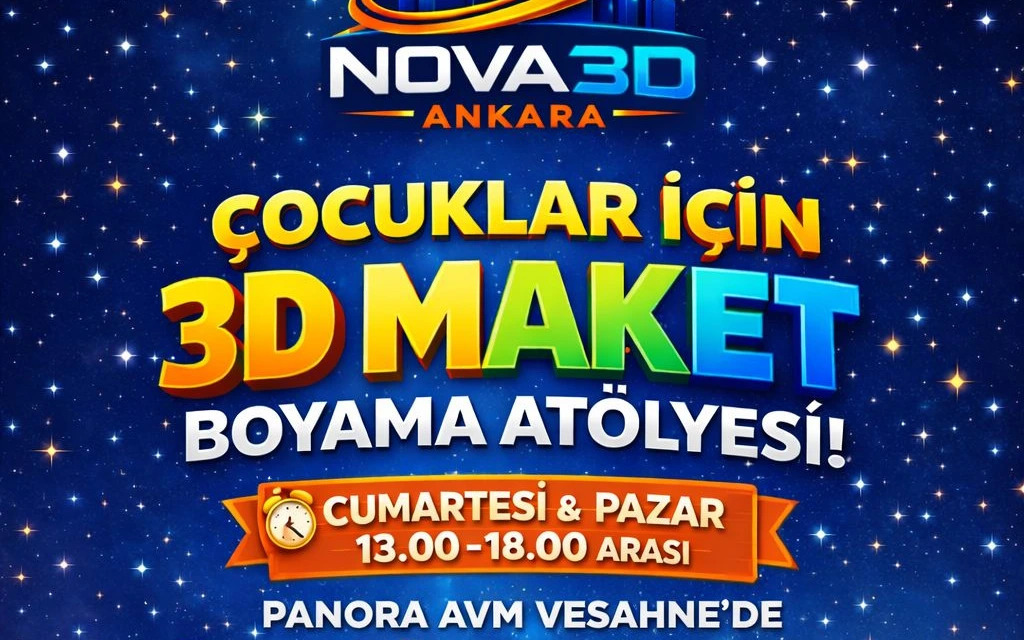 3D Maket Boyama Atölyesi