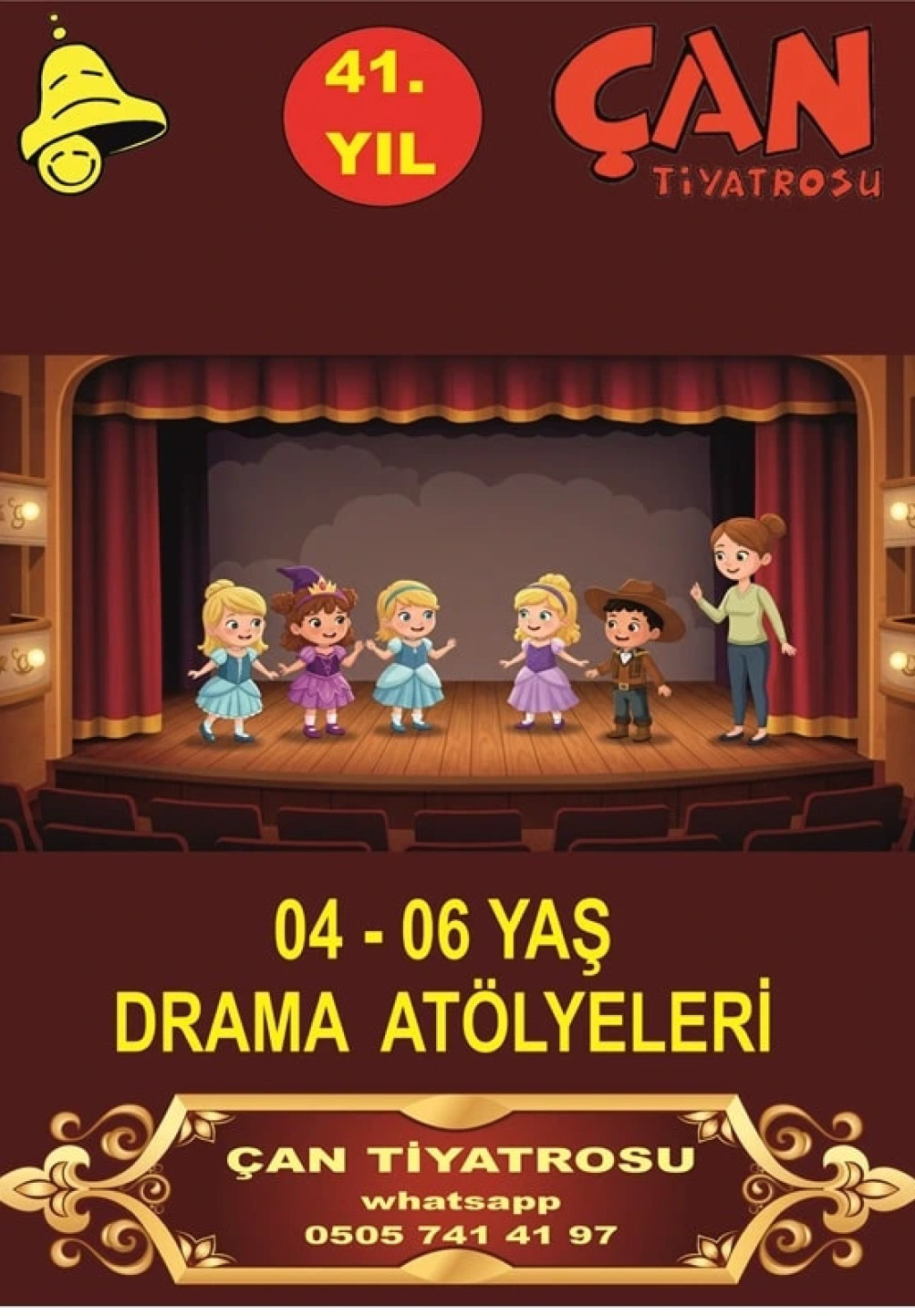 4-6 Yaş Yaratıcı Drama - Tiyatro Atölyesi