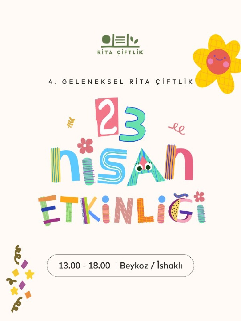 4.Geleneksel Rita Çiftlik Çocuk