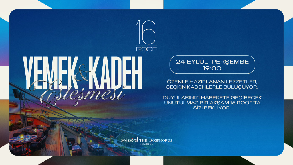 5 Aşamalı Gastronomi ve Kadeh Eşleşmesi -
Özel Menü & Tadım