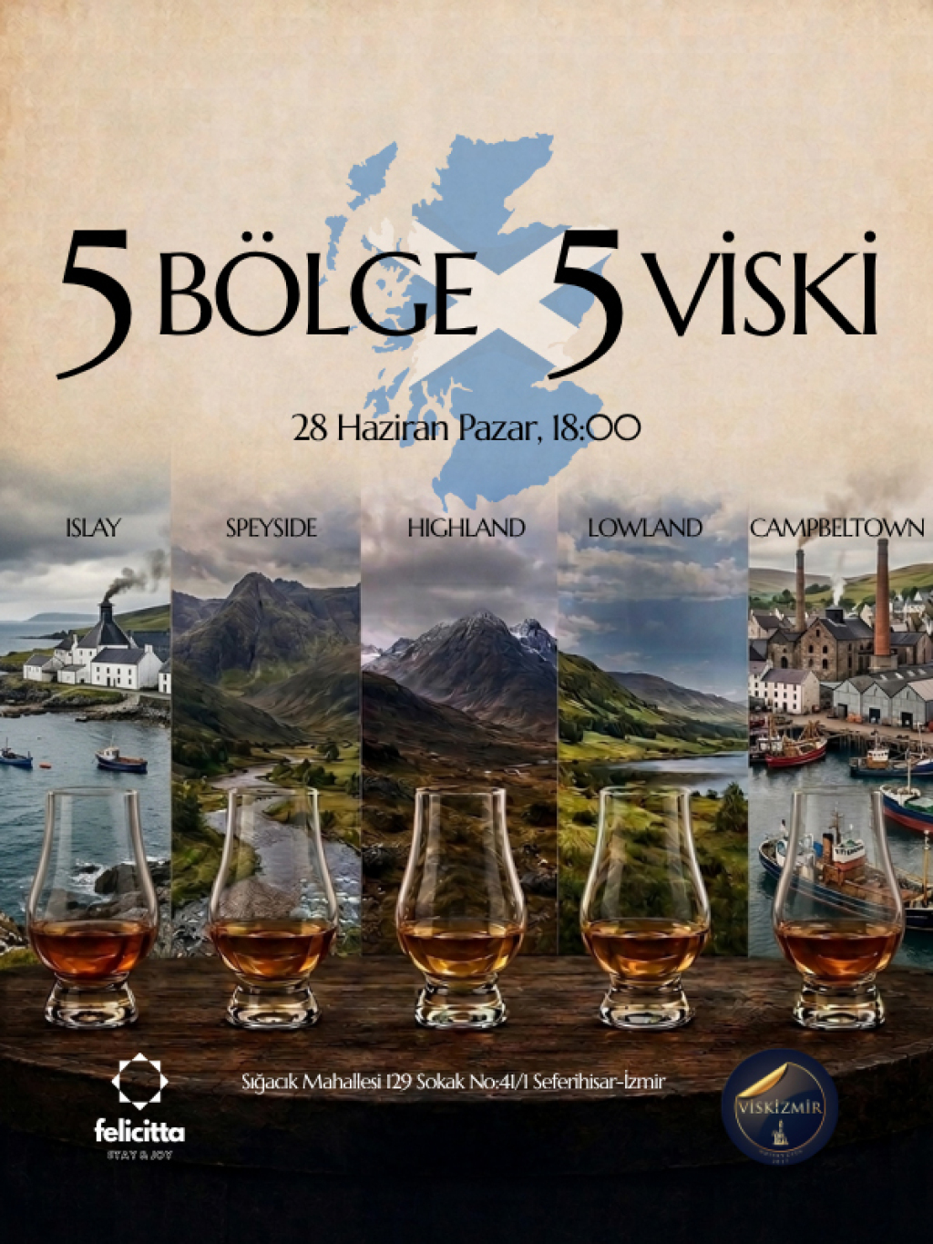 5 Bölge 5 Viski