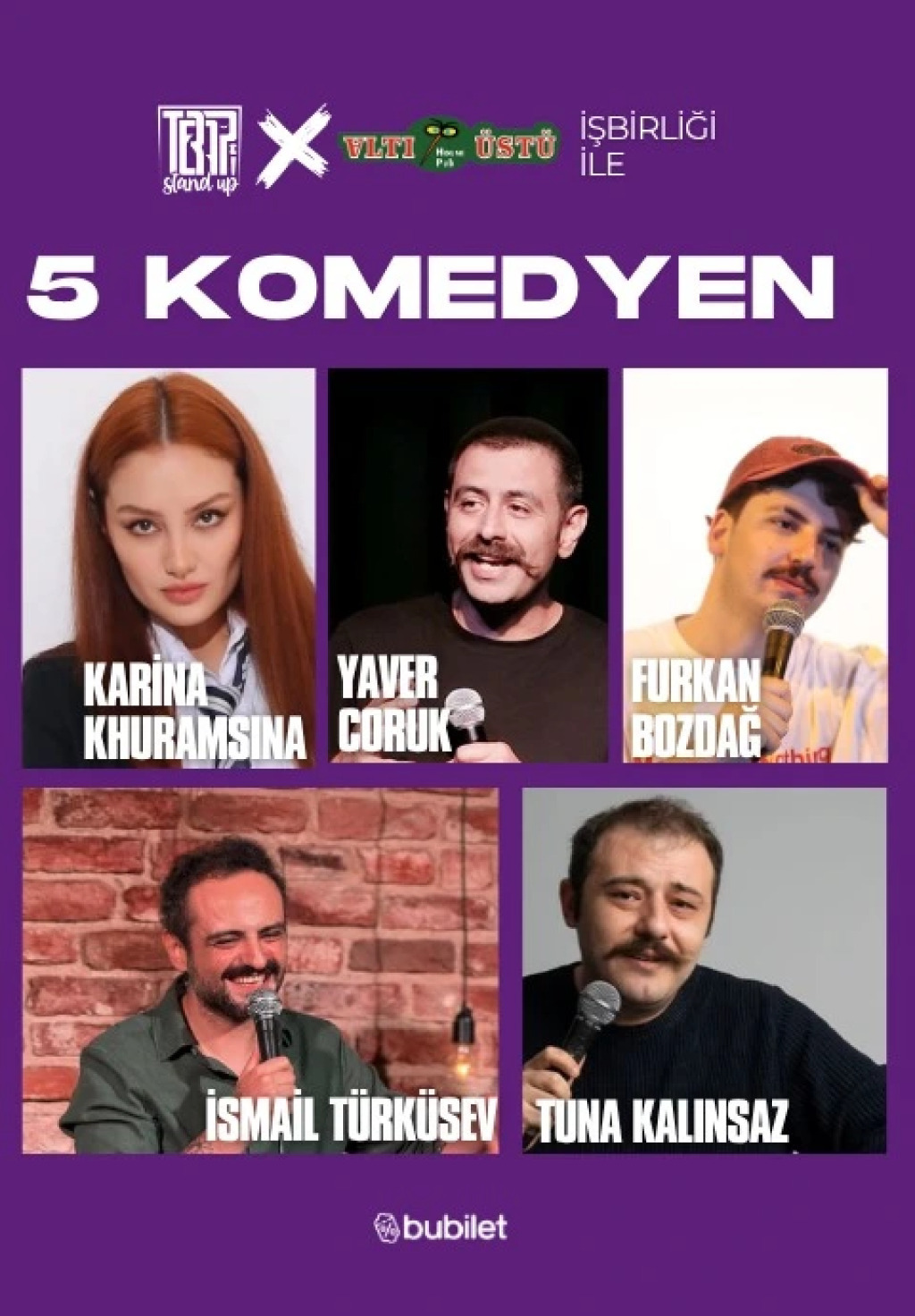 5 Komedyen