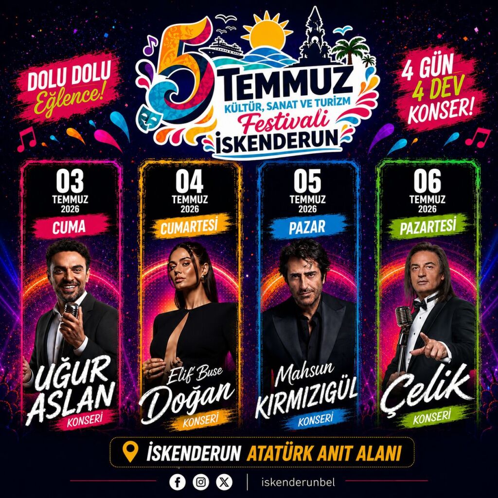 5 Temmuz Kültür, Sanat Ve Turizm
