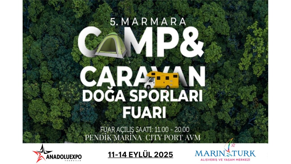 5.Marmara Kamp Karavan ve Doğa Sporları Fuarı