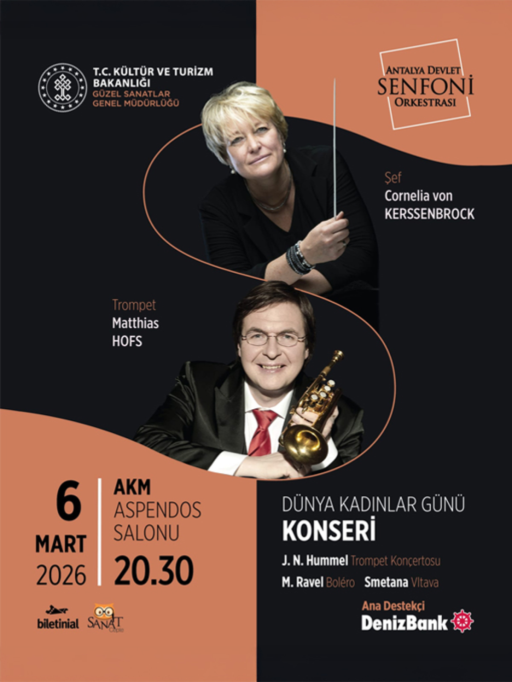 6 Mart Konseri - Antalya Devlet Senfoni Orkestrası