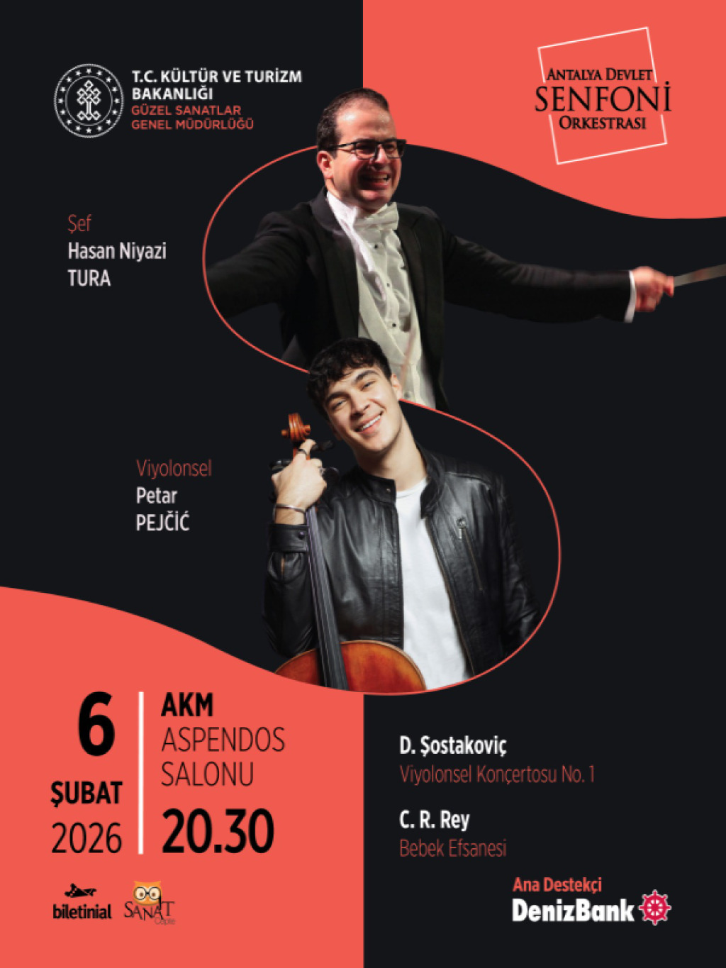 6 Şubat Konseri - Antalya Devlet Senfoni Orkestrası