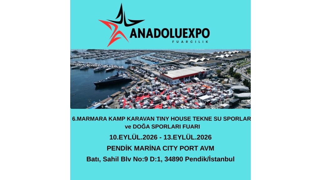 6.Marmara Kamp Karavan Tekne ve Doğa Sporları Fuarı