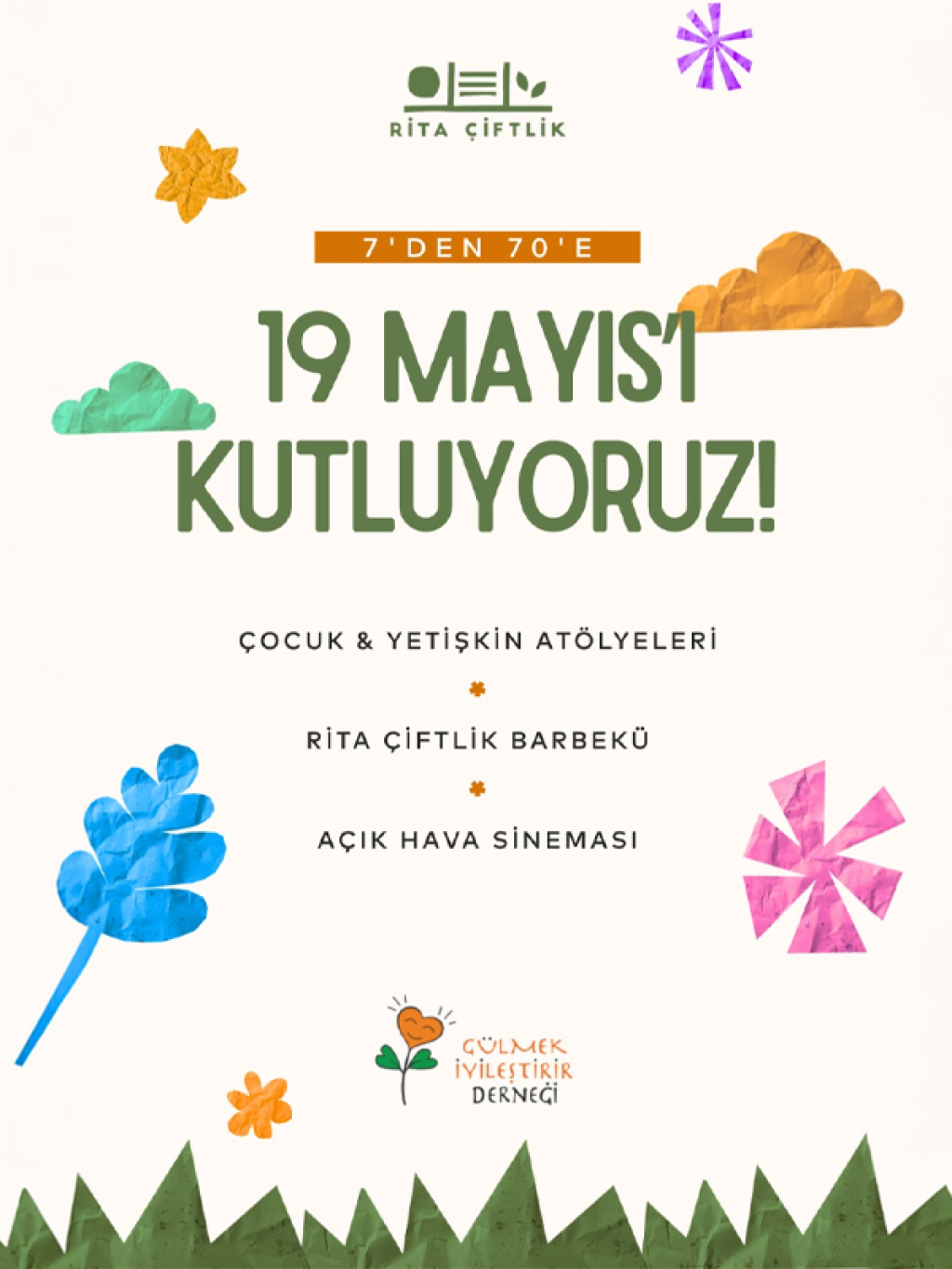 7'den 70'e 19 Mayıs'ı Kutluyoruz