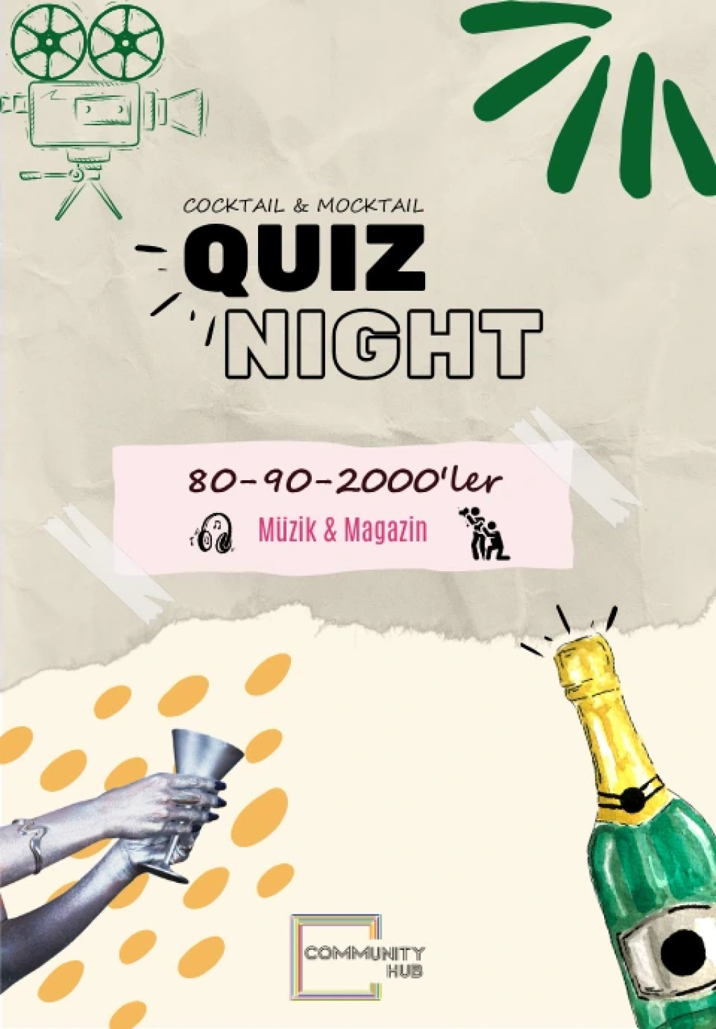 80-90-2000'ler Müzik & Magazin Quiz Night