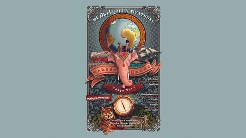 80 Günde Dünya Turu Müzikli Çocuk Tiyatrosu I Samsun