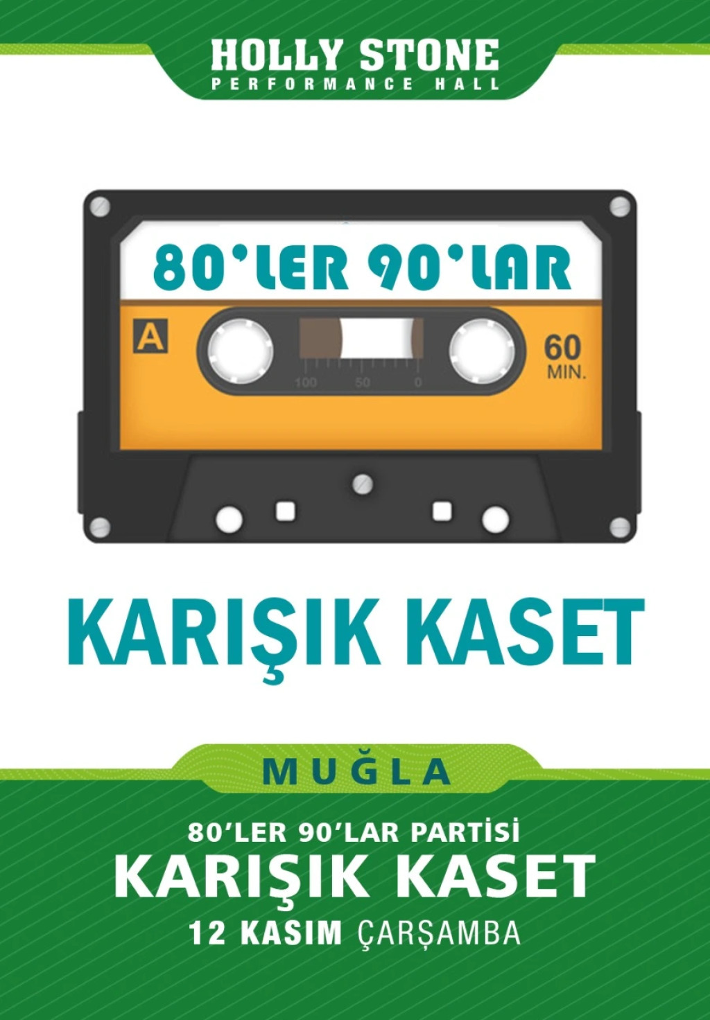 80'ler 90'lar Karışık Kaset
