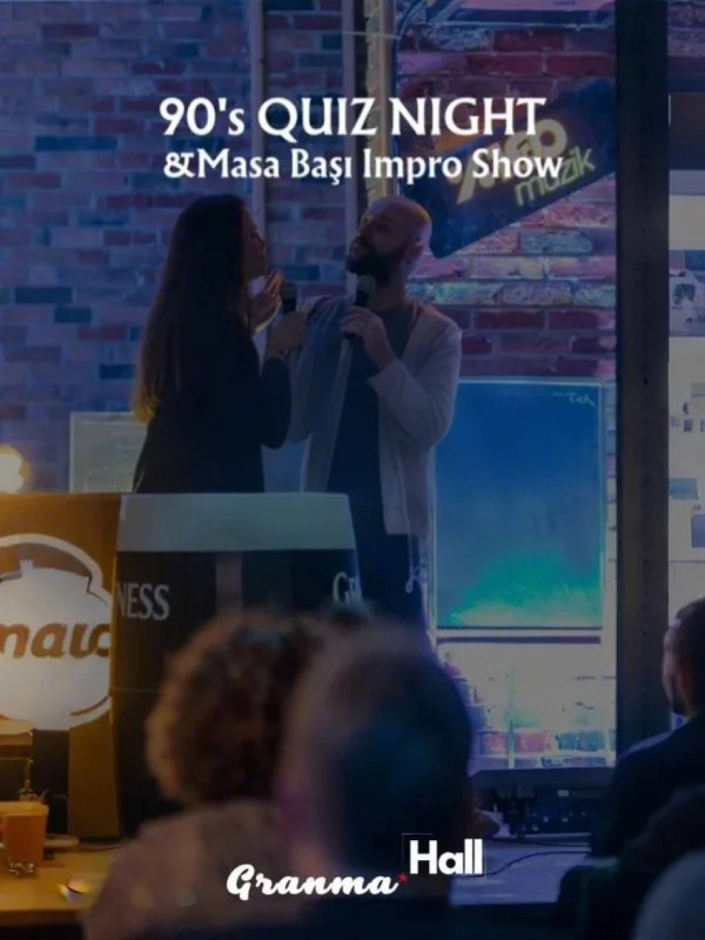 90'lar Quiz Night & Masa Başı Impro